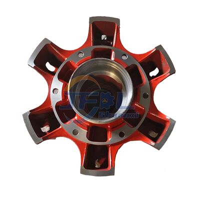 ফোটন অমান ETX GTL ট্রাকের জন্য সামনের সাসপেনশন সমাবেশ 1B249502A0010 ছয় স্পাইডার হাব 0332886060 604202158 0332876470 হুইল স্পাইডার 24 